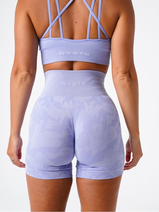 NVGTN Pants - NVGTN Seamless Camo Shorts
